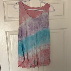 Grace & Lace Tie-Dye Tank Top